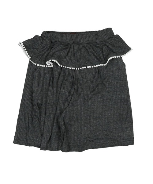 studio mini（スタディオ ミニ）の「サッカー天竺６.５分丈ワイドパンツ（その他パンツ・キッズ・グレー/ネイビー・130/140/90/100/110/120）」の2枚目の写真