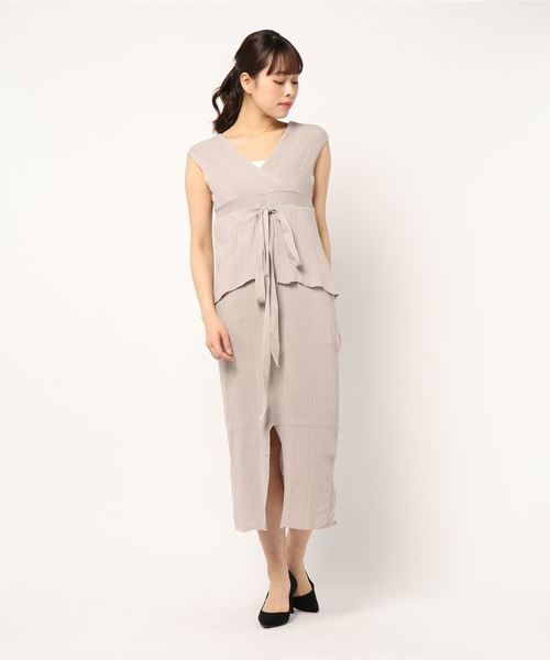 セール】SLOBE IENA Fi.m カシュクールワンピース（ワンピース