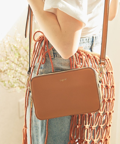 Ungrid/アングリッド】 お財布ショルダー (スムースレザー