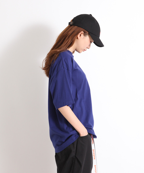 FRAPBOIS（フラボア）の「ＤＯＭＤＯＭＴ 全4色　ビッグシルエット Tシャツ（Tシャツ/カットソー・レディース・ブラック/ネイビー/イエロー/グレー系その他・1/2）」の11枚目の写真