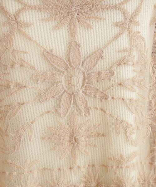 natural couture（ナチュラルクチュール）の「ヴィンテージレースガウン（シャツ/ブラウス・レディース・ピンク/オフホワイト/ベージュ・FREE）」の19枚目の写真