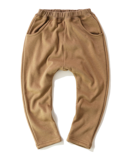 devirock(デビロック)の「裏シャギーサルエルパンツ(その他パンツ・キッズ・ブラック/スモークピンク/ヘザーチャコール/キャメル/パープル系その他/モカ/ライトブラウン/カーキ・80cm/90cm/95cm/110cm/100cm/120cm/150cm/160cm/130cm/140cm)」の16枚目の写真
