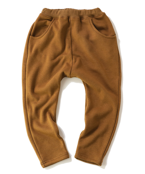 devirock(デビロック)の「裏シャギーサルエルパンツ(その他パンツ・キッズ・ブラック/スモークピンク/ヘザーチャコール/キャメル/パープル系その他/モカ/ライトブラウン/カーキ・80cm/90cm/95cm/110cm/100cm/120cm/150cm/160cm/130cm/140cm)」の12枚目の写真