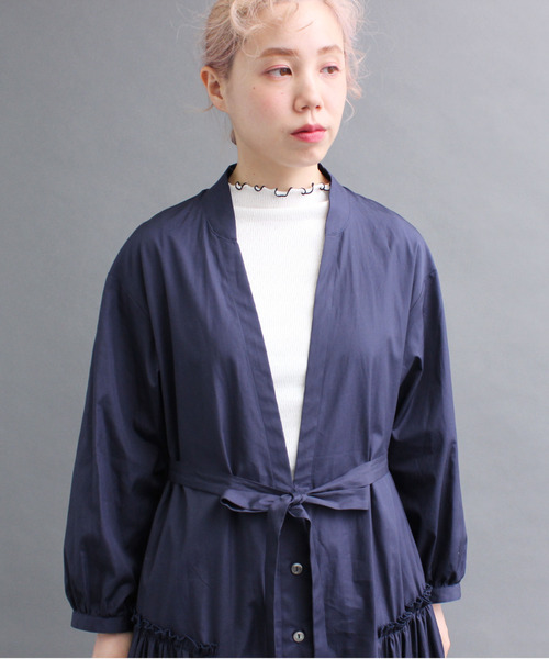 フィンクス100 2ブロード Pres プープレ のファッション Peu セール ワンピース シャツワンピース Peu