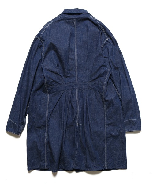 CAL O LINE ダークブルー デニムジャケット M CAL O LINE ダークブルー デニムジャケット M