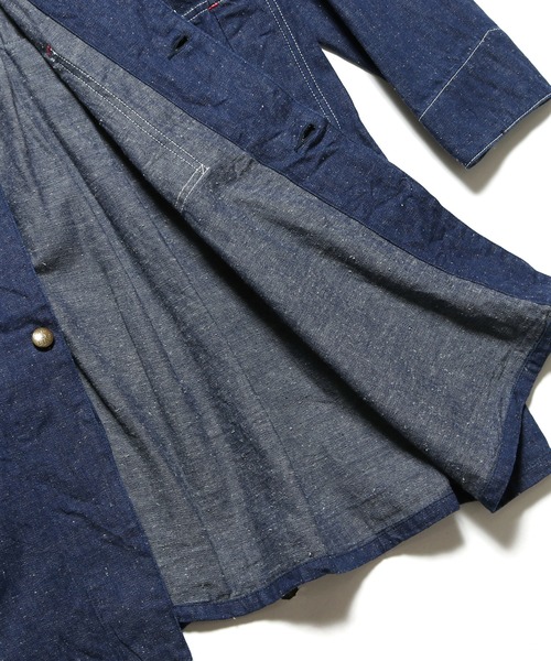 CAL O LINE　DENIM OVERCOAT　M CAL O LINE（キャルオーライン）の「CAL O LINE/キャルオーライン