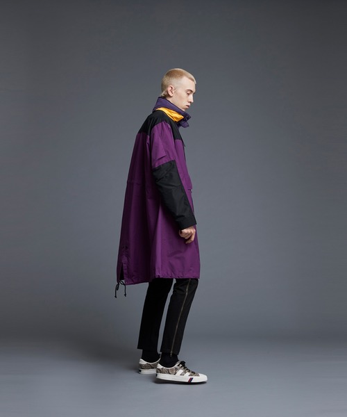 NOISE MAKER（ノイズメーカー）の「Nylon mods coat（モッズコート・メンズ・パープル/ブラック・MEDIUM/LARGE）」の14枚目の写真