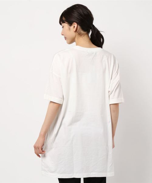 Candy Stripper（キャンディストリッパー）の「TEDDY CLUB BIG BIG Tシャツ（Tシャツ/カットソー・レディース・ブラック/パープル/オフホワイト/ピンク・2）」の6枚目の写真