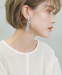 ドロップアメーバーイヤリング
