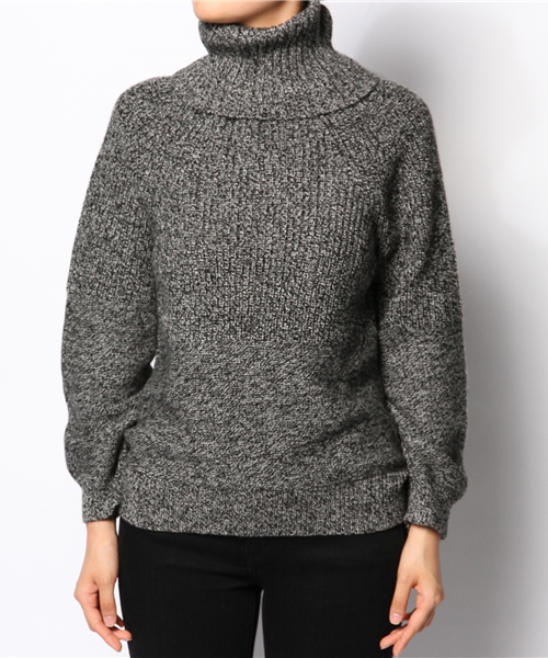 Drawer（ドゥロワー）の「DRAWER 5G タートルネックニット（ニット/セーター・レディース・オフホワイト/ブラック・1/2）」の10枚目の写真