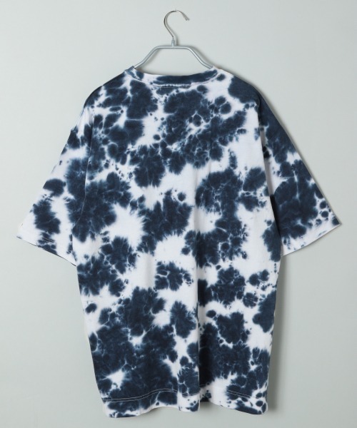 RAGEBLUE(レイジブルー)の「レーヨン混タイダイTシャツ/878630(Tシャツ/カットソー・メンズ・ネイビー/ライトブルー/パープル・MEDIUM/LARGE)」の4枚目の写真