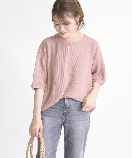 tシャツ キャッシーワッフルプルオーバー レディース HOUSE OF LOTUS tシャツ キャッシーワッフルプルオーバー