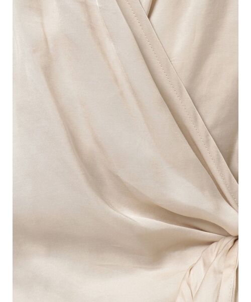 GYDA（ジェイダ）の「ルーズカシュクールシャツ（シャツ/ブラウス・レディース・ブラック/ベージュ・FREE）」の18枚目の写真