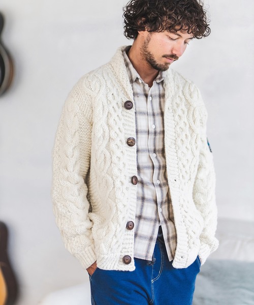 CAMBIO(カンビオ)の「ms4411-ブロックチェックシャツ(シャツ/ブラウス・メンズ・ホワイト/グレー/レッド・M/S/L)」の9枚目の写真