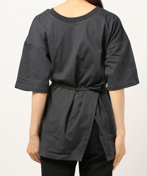 cepo（セポ）の「カレッジアシメＴｅｅ　※２ＷＡＹ（Tシャツ/カットソー・レディース・チャコール/レッド/ブラウン・M）」の17枚目の写真