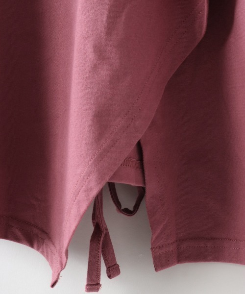 cepo（セポ）の「カレッジアシメＴｅｅ　※２ＷＡＹ（Tシャツ/カットソー・レディース・チャコール/レッド/ブラウン・M）」の14枚目の写真