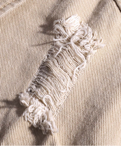 neos（ネオス）の「【neos -addictive design-】ビッグシルエット ダメージ ポケット デニム ジャケット（カバーオール・メンズ・ブラック/ベージュ/ブルー・MEDIUM/LARGE/X-LARGE）」の18枚目の写真