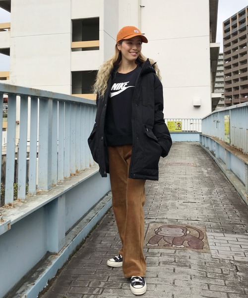ROXY(ロキシー)の「ROXY /ロキシー ルーズシルエット ダウンジャケット RJK204053(ダウンジャケット/コート・レディース・ベージュ/ブラック・L/M)」の10枚目の写真