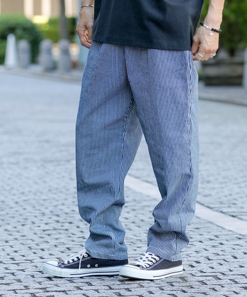 Beno(ビーノ)の「シェフパンツ ワイド テーパード イージーパンツ ワークパンツ(チノパンツ・メンズ・ブラック/ベージュ/ネイビー/オフホワイト/オリーブ/インディゴブルー/ワンウォッシュ/ブラック系その他/ブラウン系その他/ブラック系その他2/ブラウン系その他2/ブラウン系その他3/ブルー系その他/ブラック系その他3/グレイッシュブルー/ブルー系その他2/チャコールグレー/ベージュ系その他・M/L/XL/LL)」の18枚目の写真