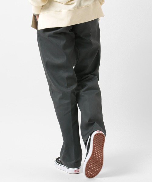 Dickies（ディッキーズ）の「お気に入り数7万人突破【Dickies/ディッキーズ】 THE ORIGINAL 874 ワイドチノパンツ TCツイル/24SS新色2色追加！（チノパンツ・レディース・カーキ/チャコールグレー/ダークブラウン/ブラック/ネイビー/スカイブルー/グリーン/シルバーグレー/ライトブラウン/ベージュ/ワイン/オリーブ/ダークブルー/レッド/ホワイト/パープル/ケリーグリーン/ターコイズブルー/レンガ/オフホワイト・30inch/32inch/36inch/34inch/28inch/38inch）」の21枚目の写真