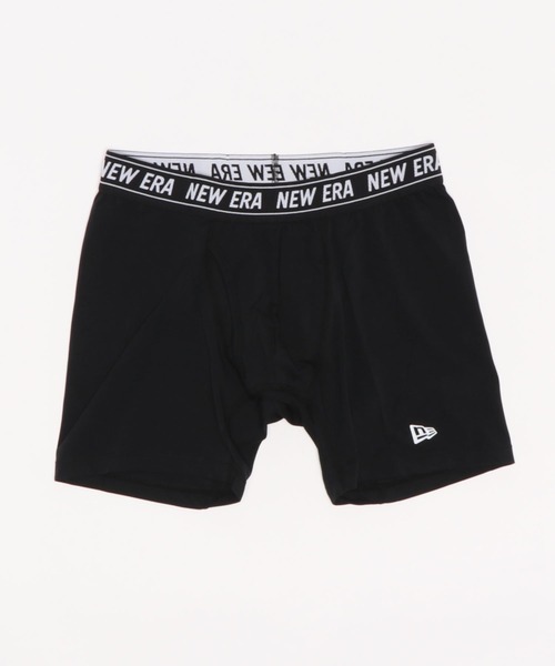 NEW ERA（ニューエラ）の「【NEW ERA】ボクサーパンツ ロング [BSC]（ボクサーパンツ・メンズ・ブラック×ホワイト/グレー系その他/ネイビー×ホワイト・S/M/L/XL）」の2枚目の写真