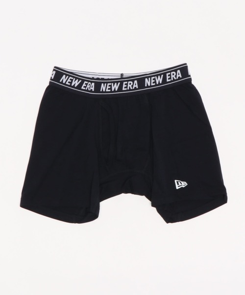 NEW ERA（ニューエラ）の「【NEW ERA】ボクサーパンツ ロング [BSC]（ボクサーパンツ・メンズ・ブラック×ホワイト/グレー系その他/ネイビー×ホワイト・S/M/L/XL）」の3枚目の写真