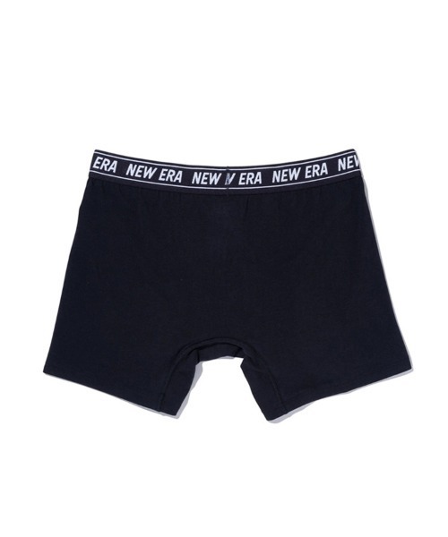 NEW ERA（ニューエラ）の「【NEW ERA】ボクサーパンツ ロング [BSC]（ボクサーパンツ・メンズ・ブラック×ホワイト/グレー系その他/ネイビー×ホワイト・S/M/L/XL）」の4枚目の写真