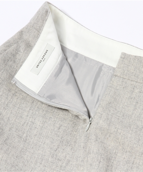 UNITED ARROWS(ユナイテッドアローズ)の「UAW W/N フレアスカート◆(スカート・レディース・ブラック/ライトグレー/オリーブ・38/36)」の9枚目の写真