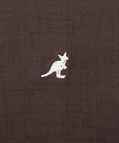 KANGOL(カンゴール)の「KANGOL/カンゴール 別注 ブライトポプリン オーバーサイズ ヨーク切替 1/2 sleeve レギュラーカラーシャツ(シャツ/ブラウス・メンズ・ブラック系その他/グレー系その他/グレー系その他2・FREE)」の9枚目の写真