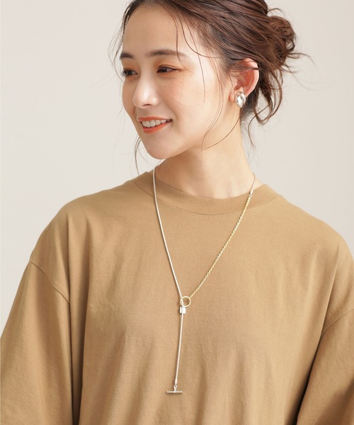 Of Sunny The On Side The ネックレス Side Sunny アクセサリー Sunny Street スネークチェーンネックレス ネックレス Street オンザサニーサイドオブザストリート のファッション The On The Of