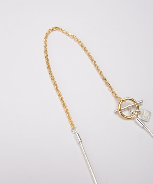 Of Sunny The On Side The ネックレス Side Sunny アクセサリー Sunny Street スネークチェーンネックレス ネックレス Street オンザサニーサイドオブザストリート のファッション The On The Of