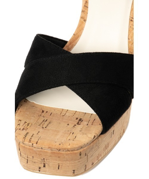 REZOY（リゾイ）の「【21SS新作】【REZOY】コルク太ヒールクロスサンダル（サンダル・レディース・アイボリー/ブラック/ラベンダー・S/M/L）」の19枚目の写真