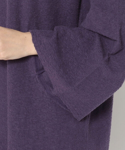 BACKLASH（バックラッシュ）の「Ballet by BACKLASH/バレエ バイ バックラッシュ/TOWEL TEE（Tシャツ/カットソー・レディース・ホワイト/パープル・FREE）」の6枚目の写真