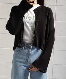 me+em select | カーブスリーブプリーツカーディガン(カーディガン/ボレロ)