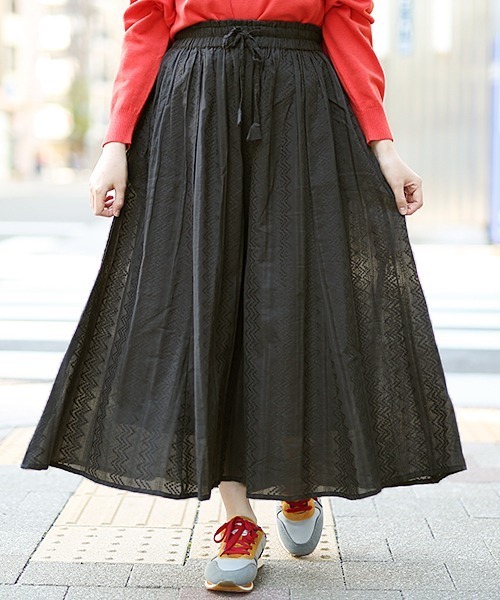 チチカカ（チチカカ）の「PORINA ミチクサワイドパンツ【WEB限定】（その他パンツ・レディース・ブルー/イエロー/その他1/パープル/ピンク/ターコイズブルー/マスタード・MEDIUM）」の7枚目の写真