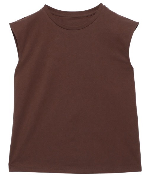 anuans(アニュアンス)の「フレンチスリーブカットトップス(Tシャツ/カットソー・レディース・ホワイト/ブラック/ブラウン・FREE)」の16枚目の写真