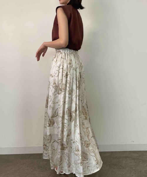 anuans(アニュアンス)の「フレンチスリーブカットトップス(Tシャツ/カットソー・レディース・ホワイト/ブラック/ブラウン・FREE)」の7枚目の写真