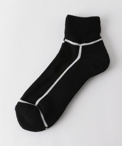 CHICSTOCKS(シックストックス)の「<CHICSTOCKS(シックストックス)>アンクル ソックス(ソックス/靴下・メンズ・ブラック/ホワイト/ネイビー/ダークグリーン・FREE)」の2枚目の写真