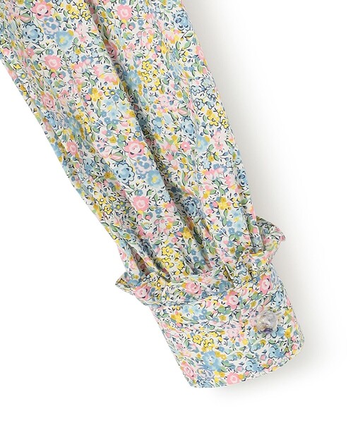 ANEVER（アンエバー）の「【VERONICA】LIBERTY x ANEVER FLOWER パッチワーク ブラウス（シャツ/ブラウス・レディース・ネイビー系/イエロー系・38）」の9枚目の写真