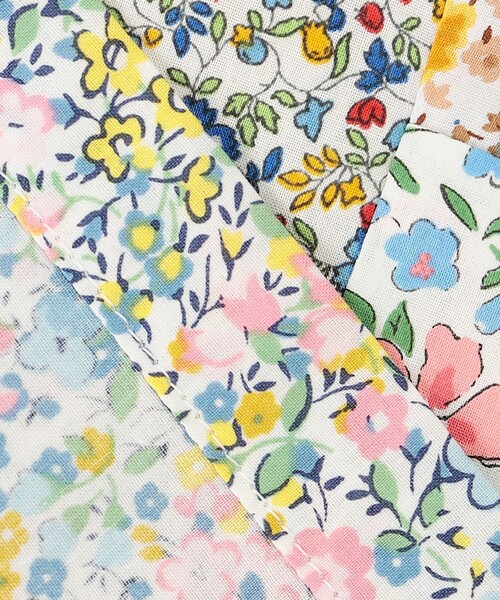 ANEVER（アンエバー）の「【VERONICA】LIBERTY x ANEVER FLOWER パッチワーク ブラウス（シャツ/ブラウス・レディース・ネイビー系/イエロー系・38）」の13枚目の写真