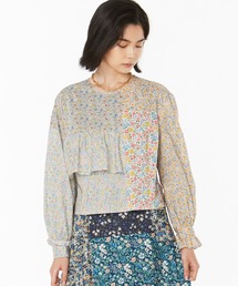 ANEVER | 【VERONICA】LIBERTY x ANEVER FLOWER パッチワーク ブラウス(シャツ/ブラウス)