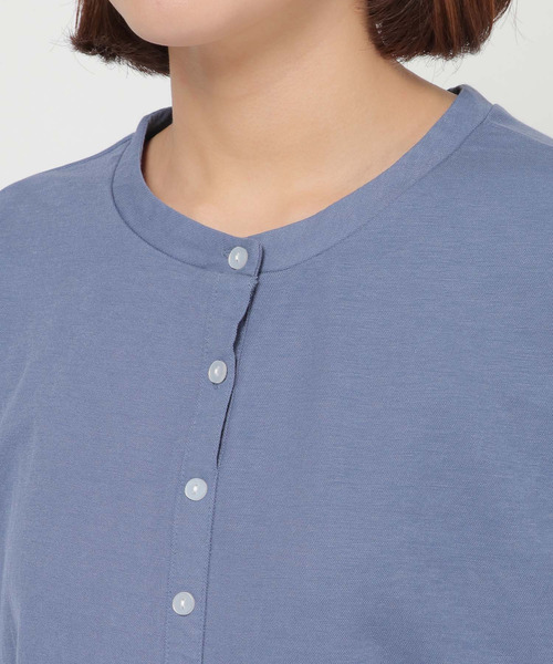 LBC(エルビーシー)の「シアーレイヤードサイドリボンプルオーバー(Tシャツ/カットソー・レディース・ホワイト/ブラック/ブルー・M)」の18枚目の写真