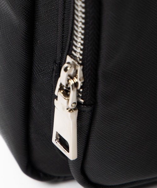 WEGO（ウィゴー）の「WEGO/フェイクレザーメタジップショルダーバッグ（ショルダーバッグ・メンズ・ブラック/その他1・FREE）」の17枚目の写真