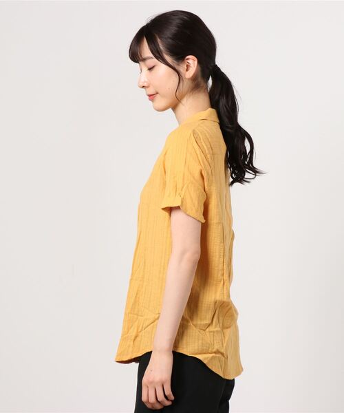 rhythm(リズム)の「【rhythm】NOUMEA SHIRT MAR(シャツ/ブラウス・レディース・オレンジ系その他・SMALL/X-SMALL)」の3枚目の写真