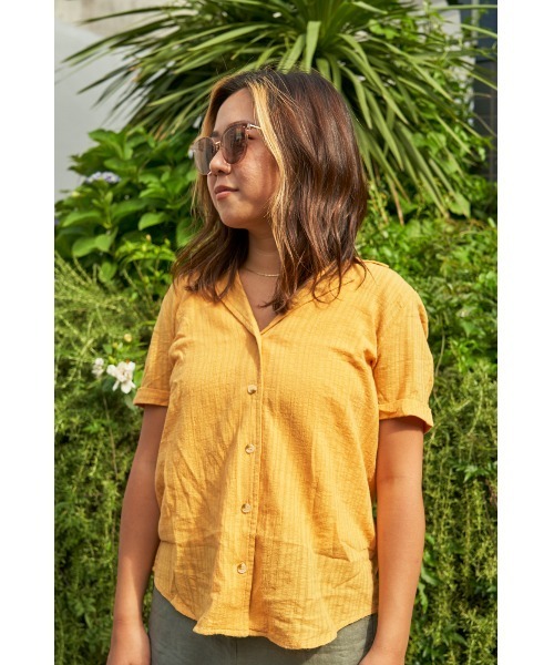 rhythm(リズム)の「【rhythm】NOUMEA SHIRT MAR(シャツ/ブラウス・レディース・オレンジ系その他・SMALL/X-SMALL)」の5枚目の写真