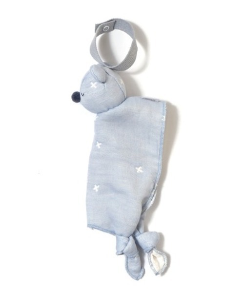 10mois（ディモワ）の「10mois ふくふくガーゼ mini me ベビートイ（その他ベビー用品・キッズ・ベビーピンク/ライトブルー・ONE SIZE）」の7枚目の写真