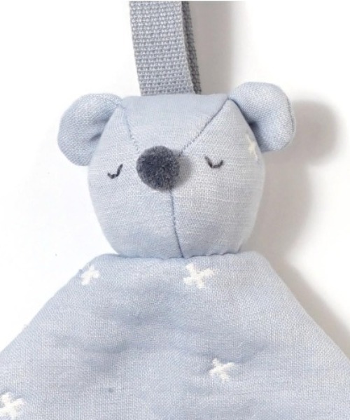 10mois（ディモワ）の「10mois ふくふくガーゼ mini me ベビートイ（その他ベビー用品・キッズ・ベビーピンク/ライトブルー・ONE SIZE）」の9枚目の写真