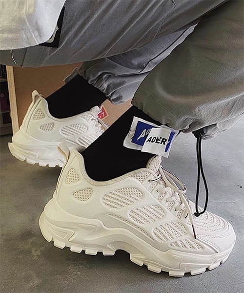 WESTBOY（ウエストボーイ）の「【WB ORIGINALS】Solid Color Hi-tec Sneaker WO21S306SH（スニーカー・メンズ・ホワイト/ブラック/アイボリー・44/41/42/43）」の2枚目の写真