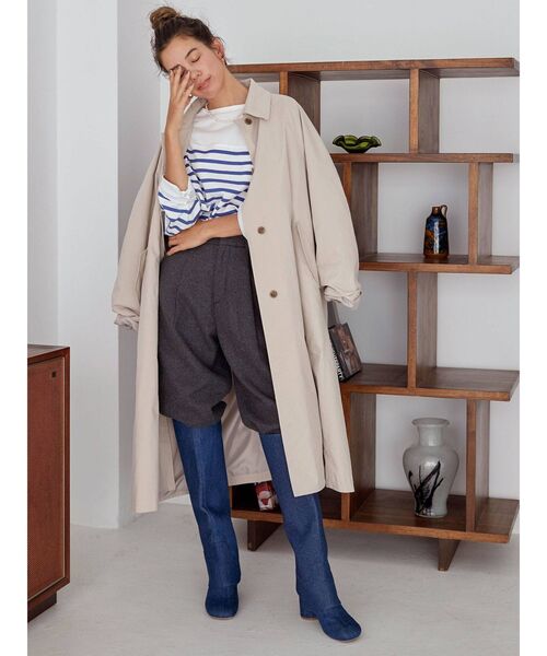 Ungrid(アングリッド)の「デニムショートブーツ(ブーツ・レディース・ブルー/ライトブルー/インディゴブルー・S/M/L)」の20枚目の写真