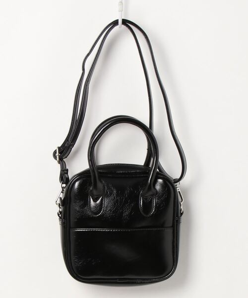 SpRay(スプレイ)の「スクエア2WAYショルダーバッグ(ショルダーバッグ・レディース・ブラック/ダークグリーン/ボルドー/ライトベージュ・FREE)」の10枚目の写真